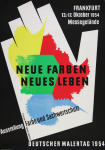 Anonym - 1954 - Frankfurt Messegelände (Neue Farben - Neues Leben)