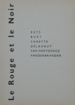 Bury, Pol - 1957 - Galerie Le rouge et le Noir Charleroi (Pol Bury, Paul Van Hœydonck, Jo Delahaut, Fernand Carette, Guy Vandenbranden, Jean Rets)