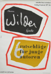 Anonym - 1953 - amerika haus münchen (Thornton Wilder spricht: 6 ratschläge für junge autoren)