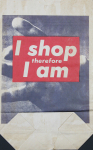 Kruger, Barbara - 1990 - Kölnischer Kunstverein (Papiertasche - I Shop therefore I am)