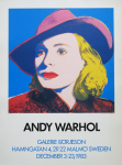 Warhol, Andy - 1983 - Galerie Börjeson Malmö (Ingrid Bergman)