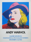 Warhol, Andy - 1983 - Galerie Börjeson Malmö (Ingrid Bergman)