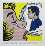 Lichtenstein, Roy - 1991 -  Yale University Art Gallery (Thinking Of Him)