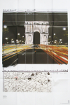 Christo (Javacheff) - 2021 - Le un des arts (Le triomphe de Christo & de Jeanne-Claude / Arc de Triomphe, Wrapped)