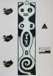 Raetz, Markus - 1975 - Kunstmuseum Luzern (Die sieben Geschichten der sieben Prinzessinnen von Nizami / Plakat und Einladung)