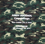 Warhol, Andy - 1998 - Gagosian Gallery New York (Camouflage)