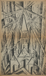 Feininger, Lyonel / Gropius, Walter - 1919 - Programm des Staatlichen Bauhauses in Weimar