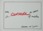 Arman - 1997 - une cascade de Voeux / a cascade of wishes (Einladung)