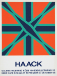 Haack, Dieter - 1968 - Galerie Wilbrand Köln