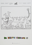 Haring, Keith - 1991 - Riding on the Dog