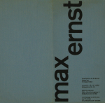 Ernst, Max - 1955 - Galerie Beyeler Basel (invitation)