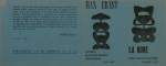 Ernst, Max - 1950 - Galerie La Hune (Livres Illustrations Gravures 1919 - 1949 / Einladung)