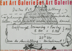 Roth, Dieter - 1972 - Eat Art Galerie (Zeichnungen)