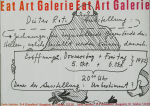 Roth, Dieter - 1972 - Eat Art Galerie (Drawings)