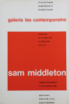 Middleton, Sam - 1964 - Galerie les Contemporains Brüssel (collages and graphics)