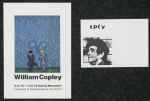 Copley, William N. - 1970 - Galerie Neuendorf Hamburg (invitation)
