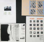 Bushoff, Klaus - 1968 - Kunst- und Gewerbemuseum Pforzheim (4 Plakate)
