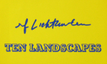 Lichtenstein, Roy - 1967 -  Galerie Sonnabend Paris (Ten Landscapes - Einladung)