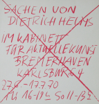 Helms, Dietrich - 1970 - Kabinett für aktuelle Kunst Bremerhaven