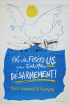 Picasso, Pablo - 1962 - Pas de fusées US en Europe Desarmement