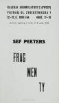Peeters, Sef - 1983 - Galeria Akumulatory 2 Poznan (Fragmenty)