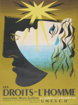 Nathan-Garamond, Jacques - 1949 - Musée Galliera Paris ( lUNESCO - Les droits de lhomme - Plakat und Album)