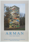 Arman - 1982 - Centre D´Art Contemporain Du Montcel (LONG TERM PARKING)