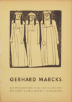 Marcks, Gerhard - 1949 - Kestner-Gesellschaft Hannover (Plakat und Katalog - Kölner Engel)