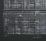 Mack, Heinz - 1972 - Galerie Denise René Hans Mayer Düsseldorf (Kleine Mathematik-Spiegelstruktur)