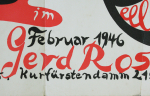 Trökes, Heinz - 1946 - Galerie Gerd Rosen (Fantasten Ausstellung)
