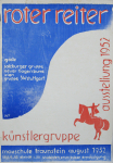 Anonym - 1952 - Maxschule traunstein (roter reiter / künstlergruppe / gäste salzburger gruppe - neuer hagenbunde wien - gruppe SWstuttgart)