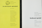 Spindel, Ferdinand - 1959 - Galerie Gunar Düsseldorf (2 invitations)