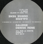 Cruz-Diez, Carlos - 1964 - Galerie Denise René Paris (Katalog Mouvement 2)