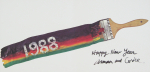 Arman - 1988 - Neujahrskarte / Happy New Year