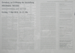 Trockel, Rosemarie - 2010 - Kunsthalle Zürich (Verflüssigung der Mutter)