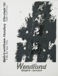 Wendland, Gerhard - 1963 - Galerie artificium Hamburg