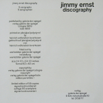 Ernst, Jimmy - 1969 - Galerie Der Spiegel Köln (discography)