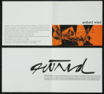 Wind, Gerhard - 1958 - Galerie Der Spiegel Köln (Neue Bilder / invitation and graphic)