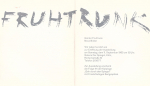 Fruhtrunk, Günter - 1965 - Galerie Der Spiegel Köln (Neue Bilder / Einladung)