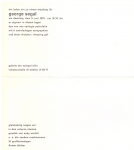 Segal, George - 1970 - Galerie Der Spiegel Köln (Einladung)