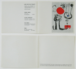 Miró, Joan - 1953 - Galerie Der Spiegel Köln (Joan Miró und André Masson. Neue Graphik)