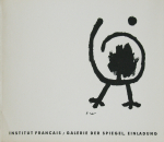 Klee, Paul - 1952 - Institut Francais / Galerie Der Spiegel Köln (invitation / In der Leibeshöhle / Moderne Malerei seit Kandinsky - Jean Rouvier - Boris de Schloezer)