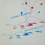Calder, Alexander - 1952 - Galerie Parnass Wuppertal (mobile)