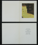 Tápies, Antoni - 1976 - Galerie Der Spiegel Köln (Einladung)