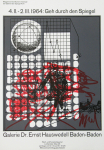 Gerstner, Karl - 1964 - Galerie Dr. Ernst Hauswedell Baden-Baden (Geh durch den Spiegel)
