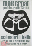 Ernst, Max - 1951 - Schloss  Brühl (max ernst / gemälde u. graphik 1920-1950)