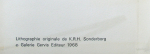Sonderborg, Kurt R. H. - 1968 - Galerie Gervis