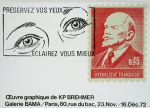 Brehmer, KP - 1972 - Galerie BAMA Paris (Oeuvre graphique / Preservez vos yeux)