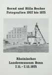 Becher, Bernd und Hilla - 1975 - Rheinisches Landesmuseum Bonn (Fotografien 1957 bis 1975)