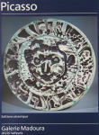 Picasso, Pablo - 1988 -  Galerie Madoura Vallauris (Editions céramique /  Visage de faune tourmenté)